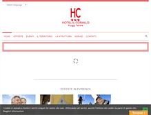 Tablet Screenshot of ilcorallohotel.it